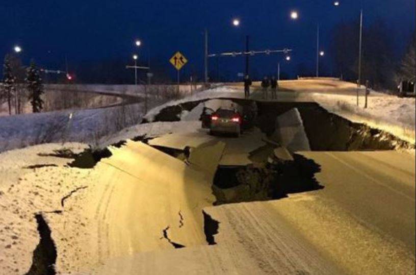 Terremoto Alaska magnitudo 6.9