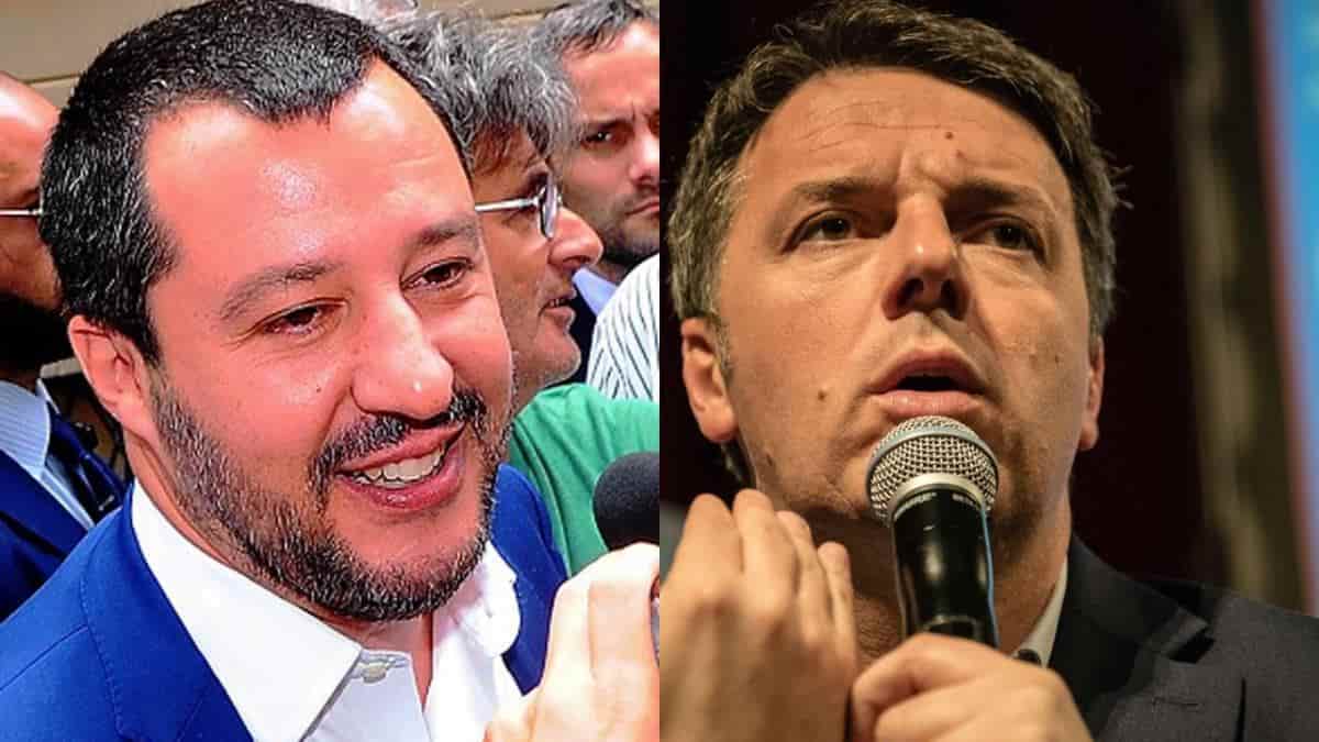 Matteo Salvini, scontro con Matteo Renzi: "Fra dieci anni farà il volontario ong"