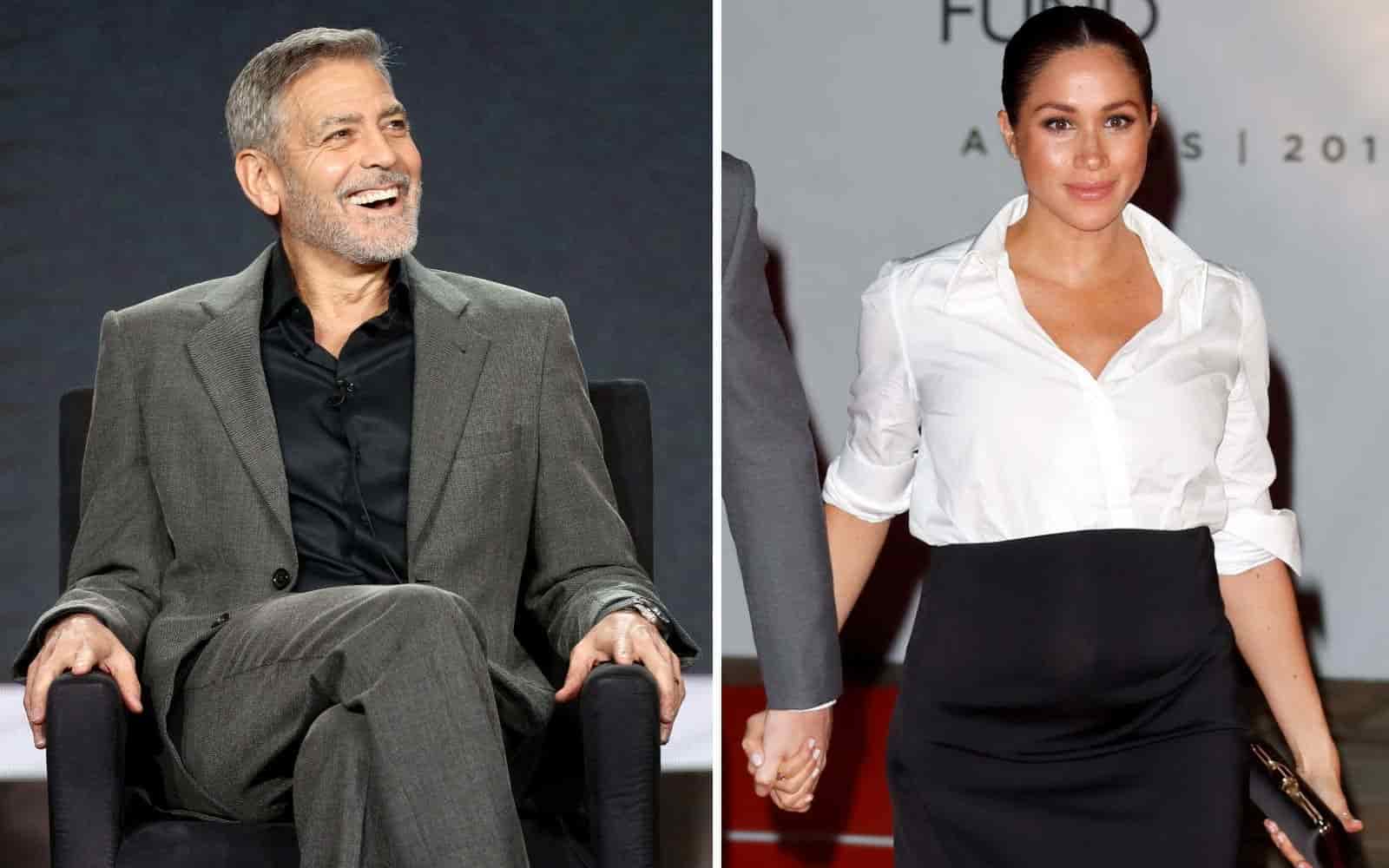 Meghan Markle, George Clooney insorge: "Perseguitata e umiliata, finirà come Diana"