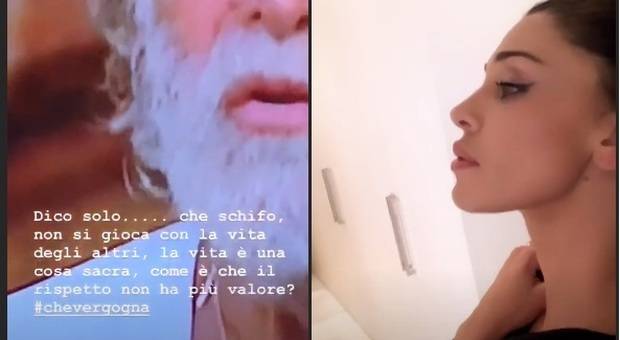 Isola dei Famosi, Belen Rodriguez contro Corona: "Che schifo!"