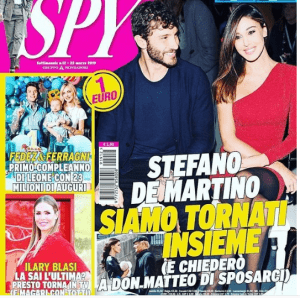 Stefano De Martino e Belen Rodriguez di nuovo all'altare: ecco chi sarà il loro prete