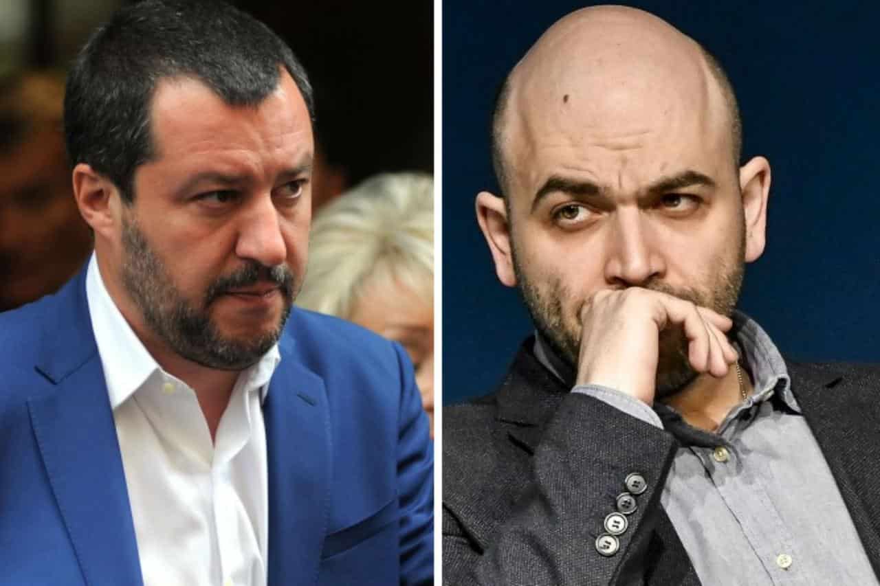 Roberto Saviano, convocato a giudizio: "Colpa di Matteo Salvini"