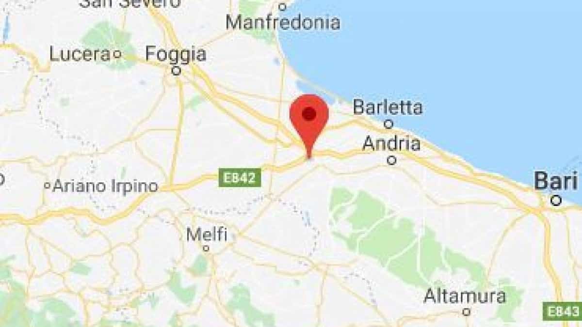 Terremoto in Puglia