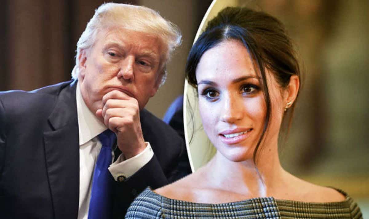 Meghan Markle rifiuta di vedere Trump