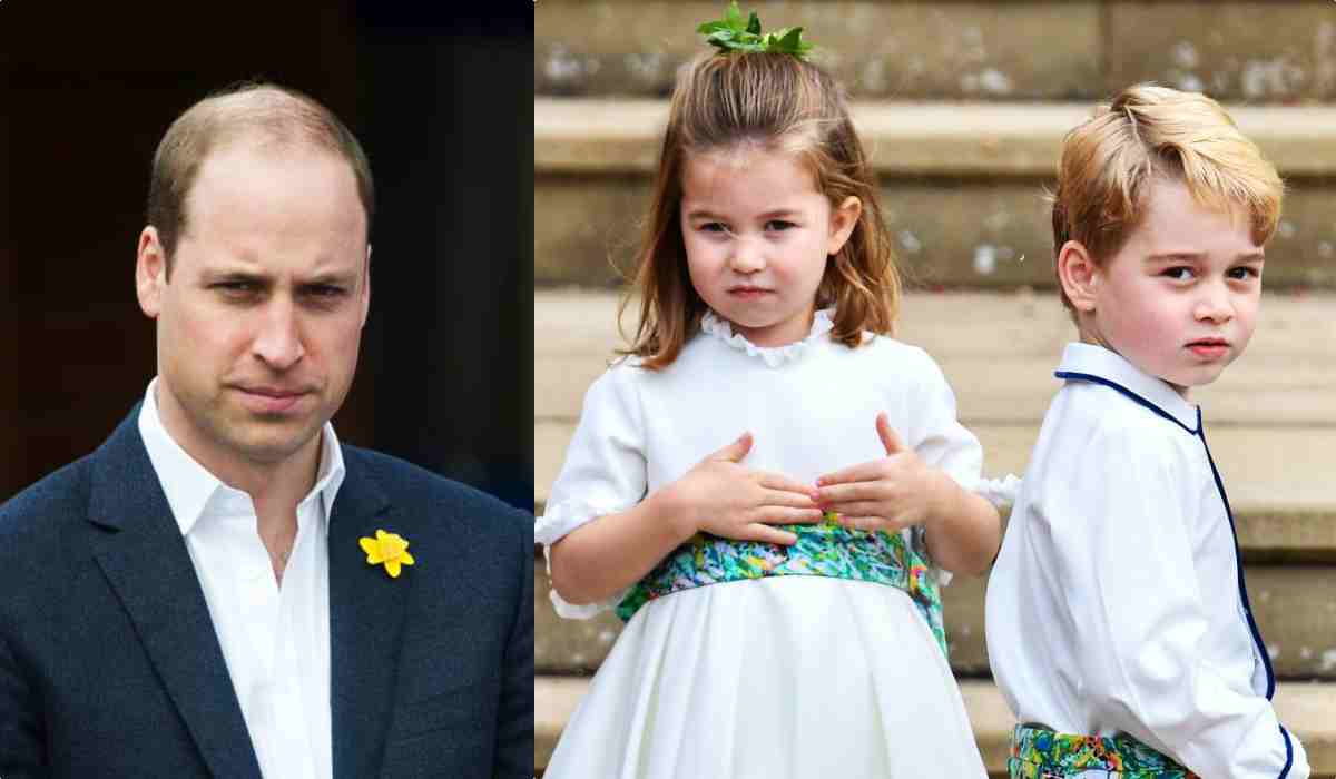 Principe William, il gesto contro Charlotte e George