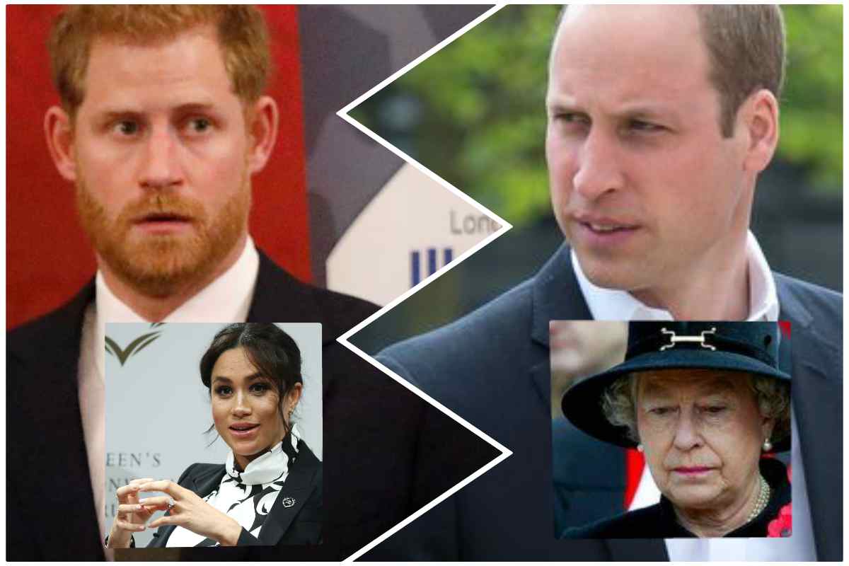 william e harry divisi, la regina non interviene per ristabilire l'ordine