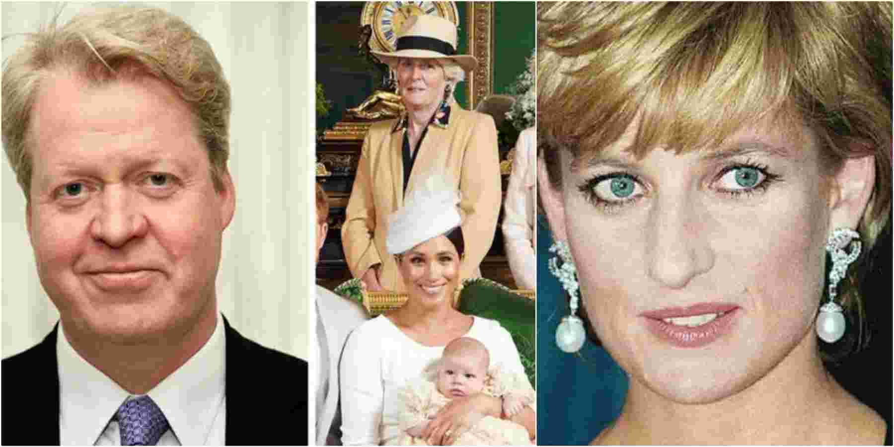 Lady Diana, il fratello escluso dal battesimo