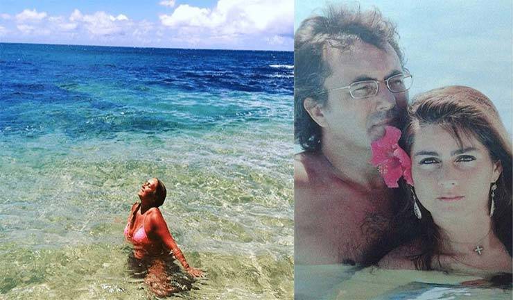 Al Bano e Romina fotografati al mare insieme