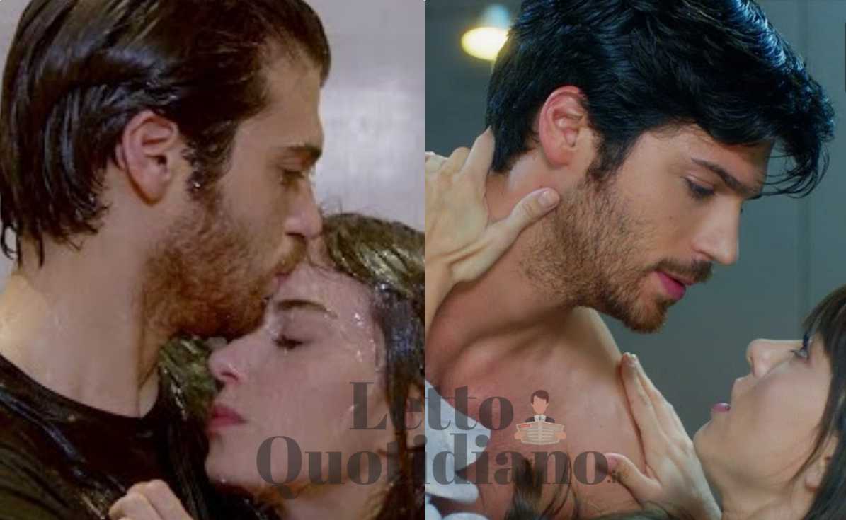 dolunay, bitter sweet puntate 46 e 47 ferit e nazli passione sotto la doccia