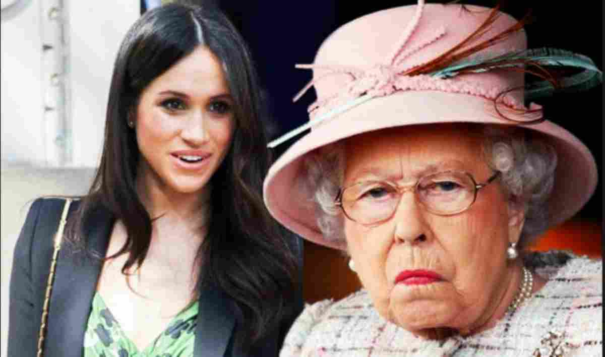 Meghan Markle fa arrabbiare la Regina Elisabetta: il gesto contro il potrocollo