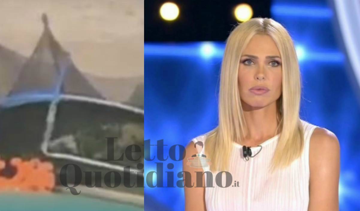 Ilary Blasi casa distrutta dal maltempo