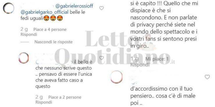 gabriel garko sposato con gabriele rossi?