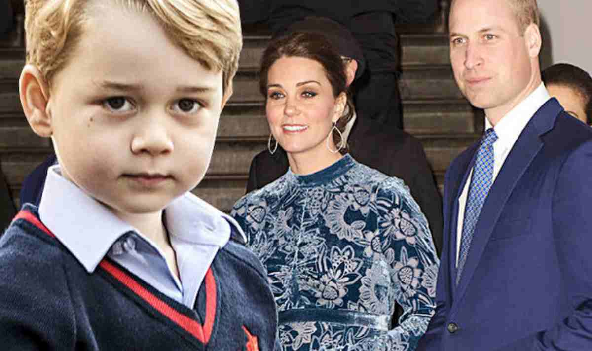 Kate Middleton e William come assecondono George