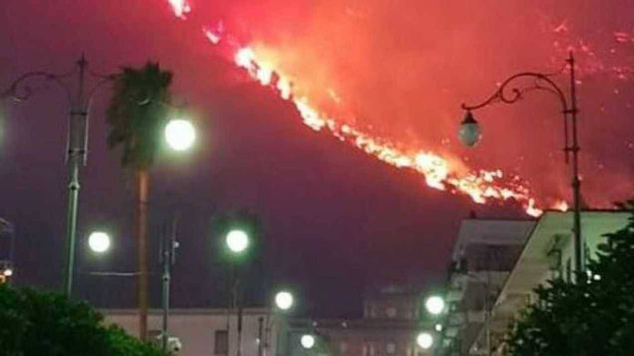 Incendio Sarno