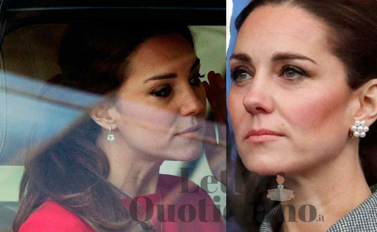 kate middleton in lacrime per la separazione di harry william