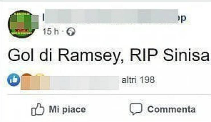 tifosi augurano la morte a Sinisa Mihajlovic, l'allenatore malato di leucemia