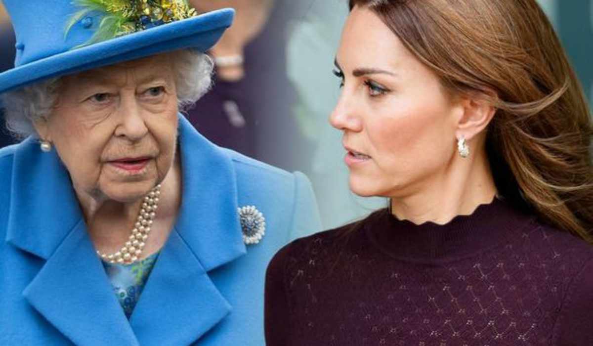 la Regina Elisabetta II e Kate Middleton