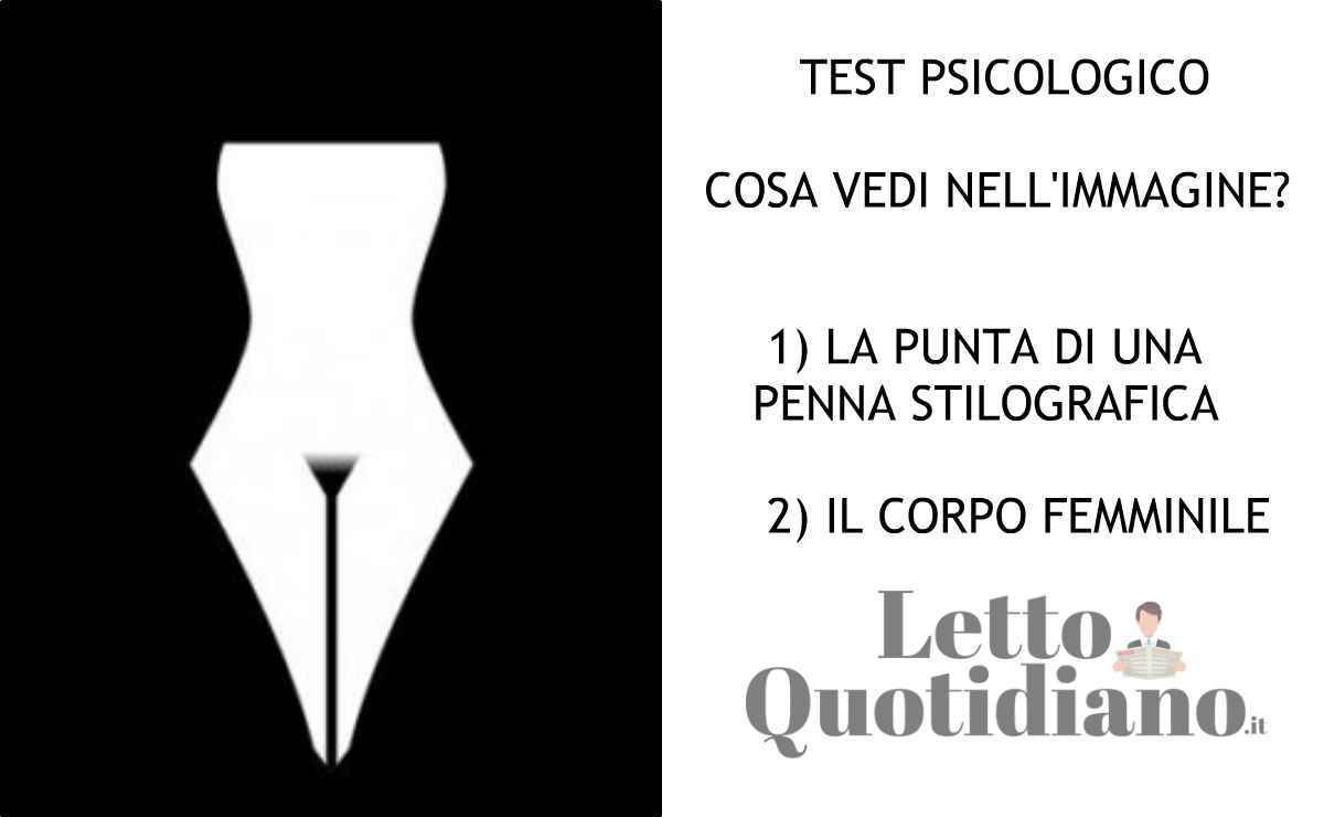 test penna o corpo donna