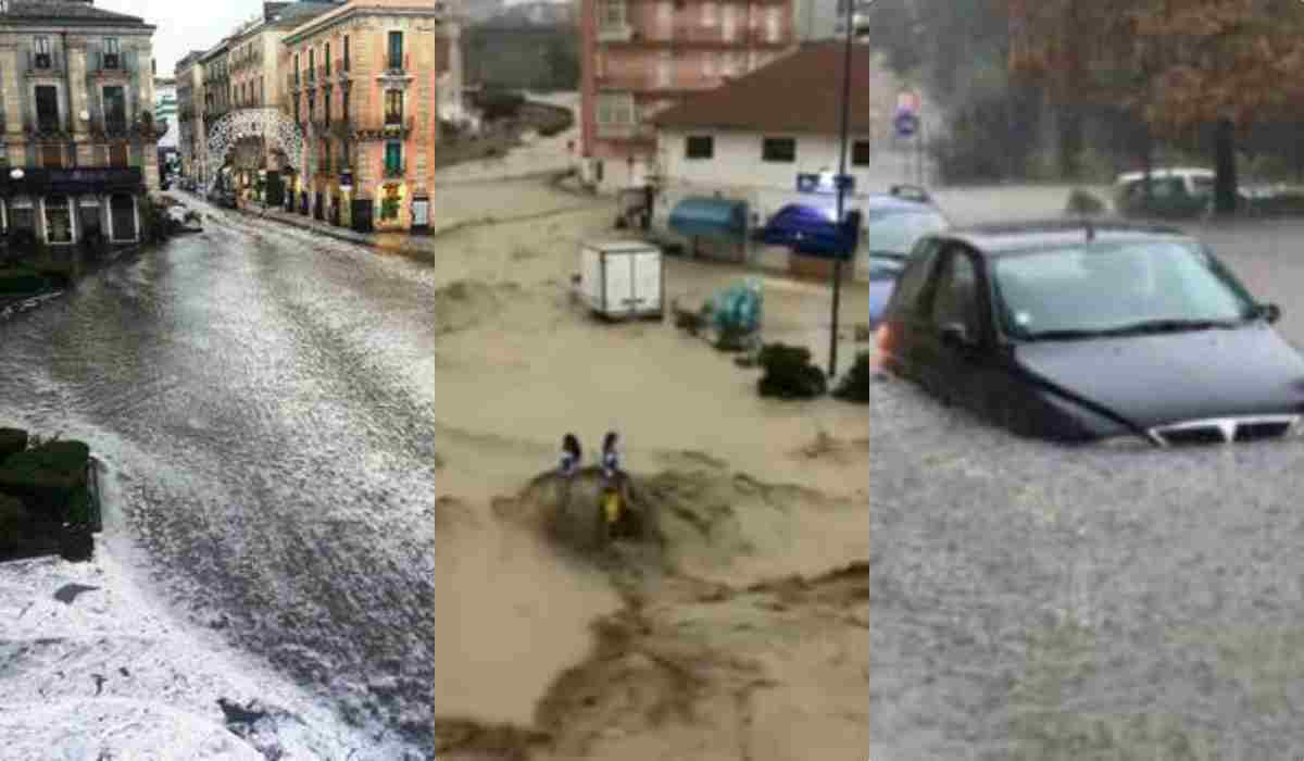 Maltempo flagella la Sicilia