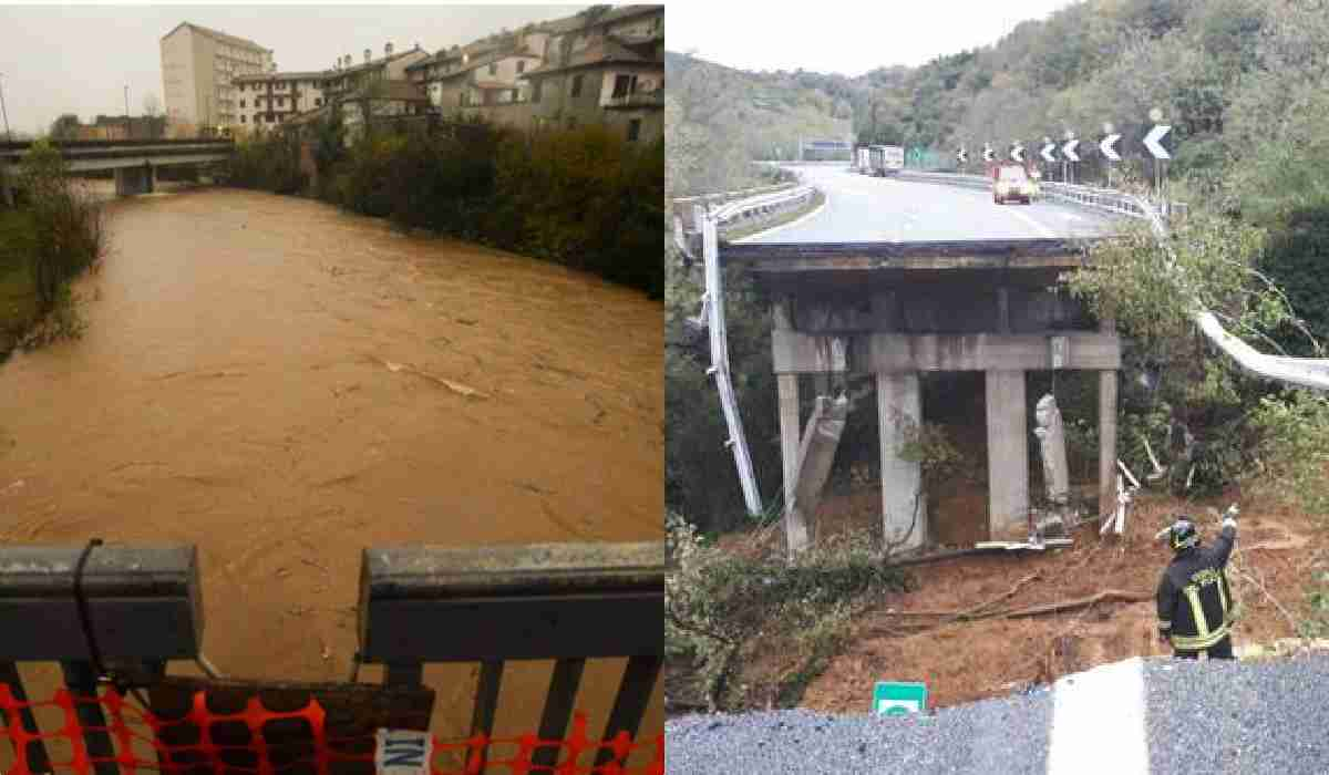 Crollo del viadotto