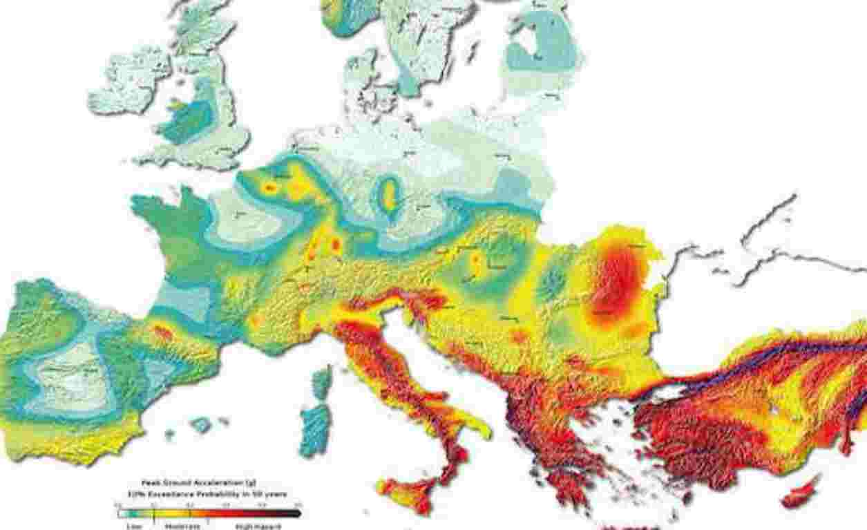 Quali sono le zone più sismiche in Italia e in Europa? Ecco dove si concentrano i terremoti