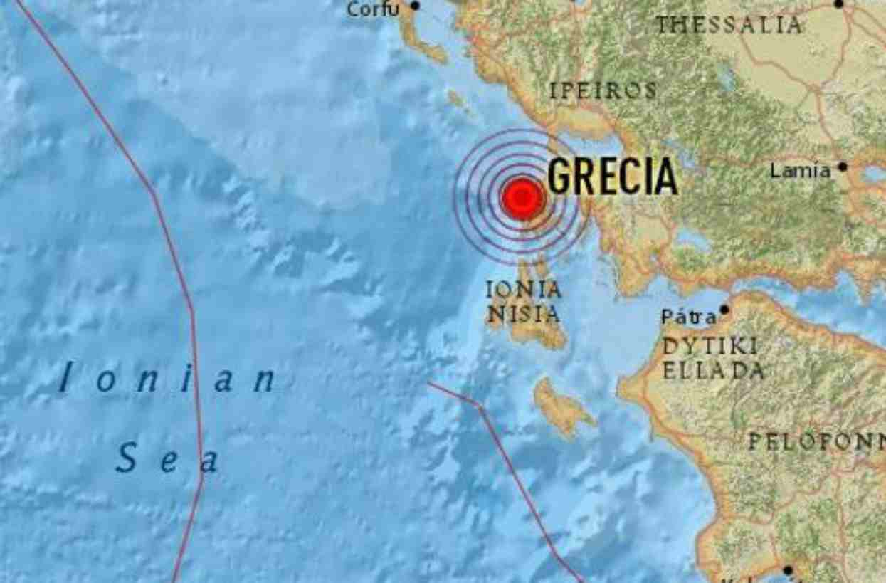 Terremoto in Grecia