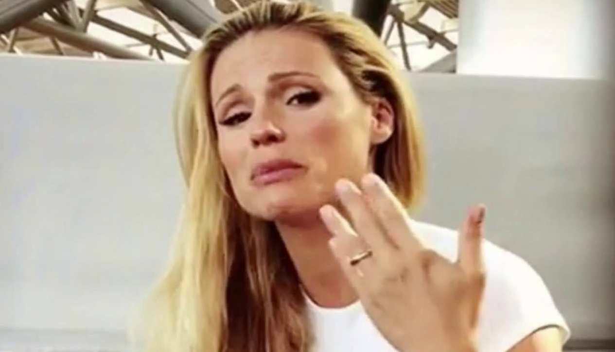 Michelle hunziker e trussardi è finita