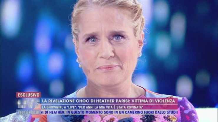 heather parisi al live non è la d'urso