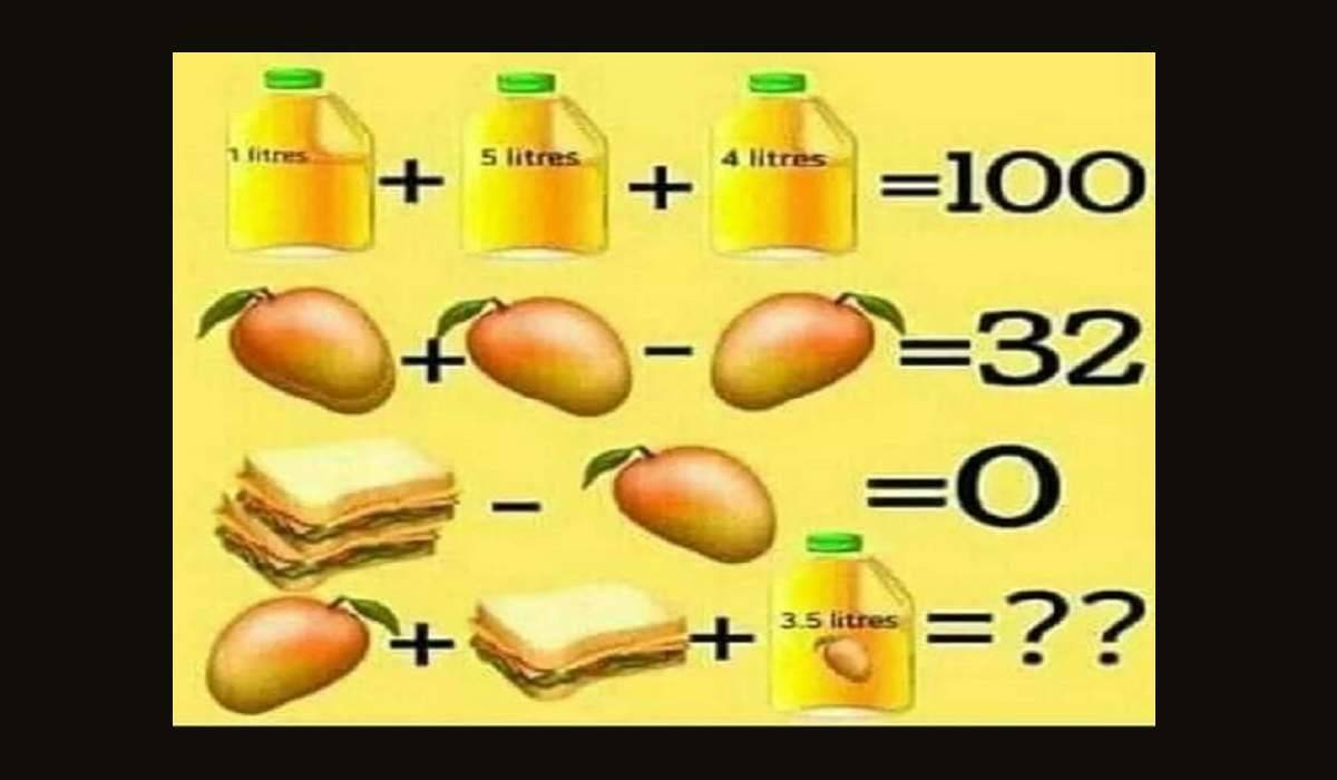 Rompicapo matematico succo-albicocch-frutti