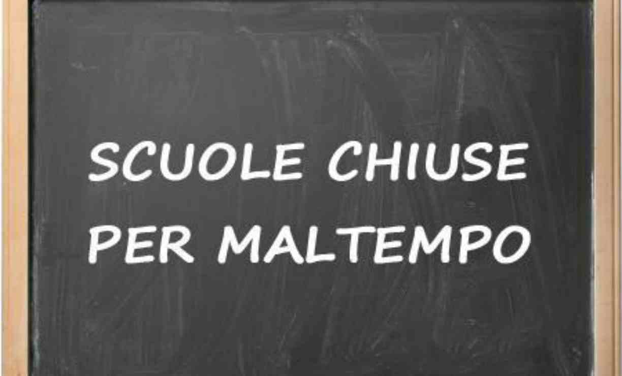 Scuole chiuse il 18 novembre