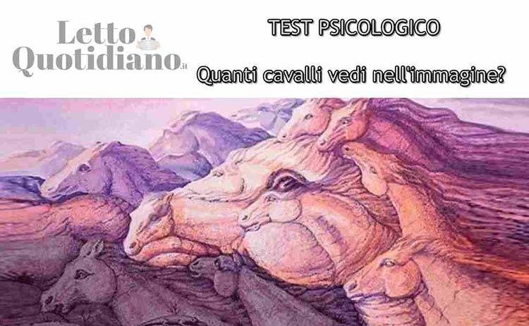 Test numero cavalli