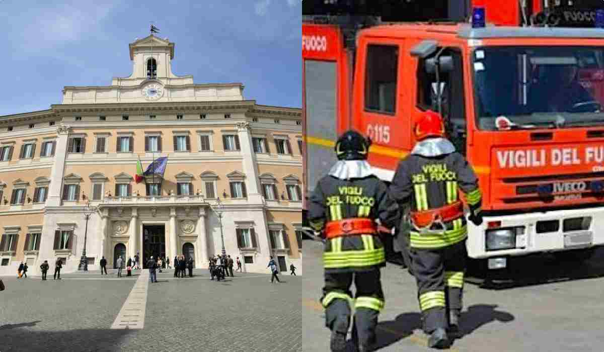 Vigili del Fuoco, sciopero per protesta il 21 novembre: oggi sit in a Montecitorio