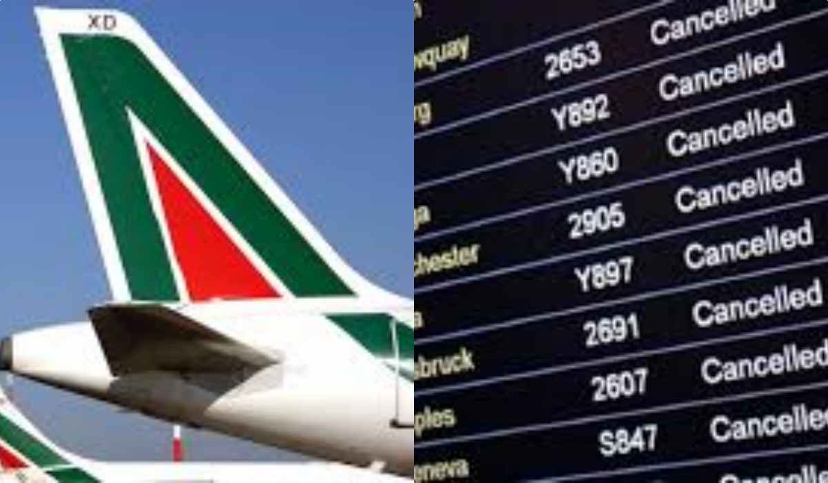 Sciopero Alitalia