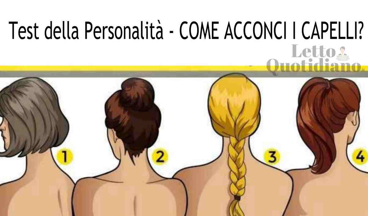 Test della personalità, come acconci i capelli? Il risultato rivela il tuo lato nascosto