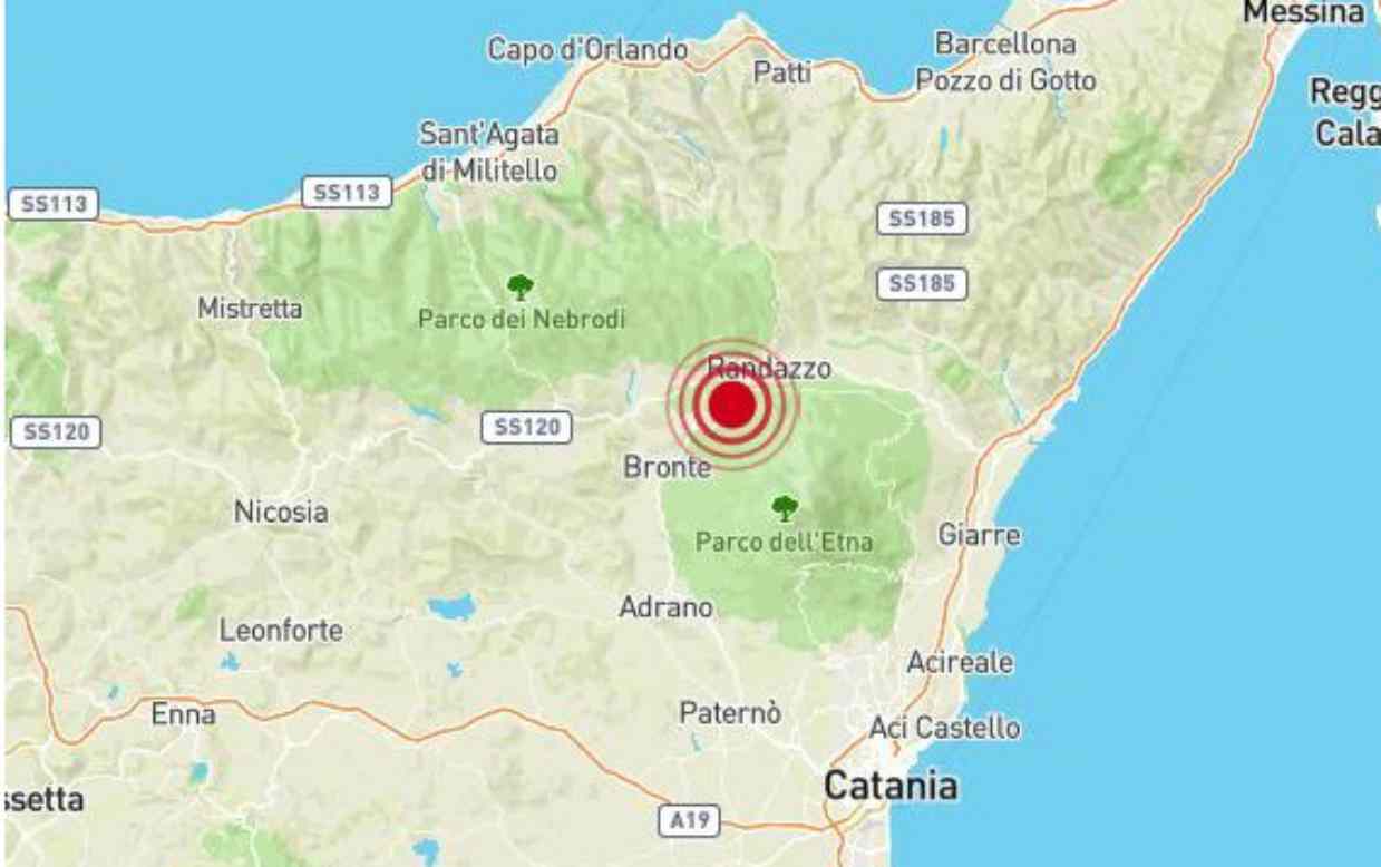 Terremoto Etna