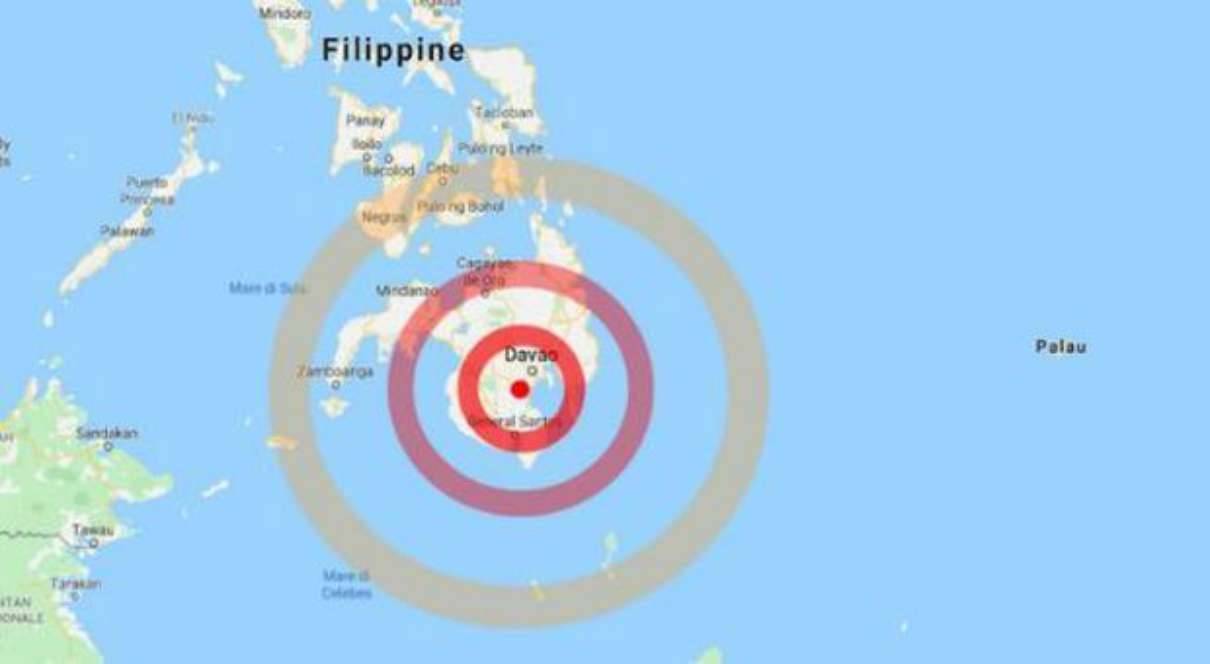 Terremoto nelle Filippine