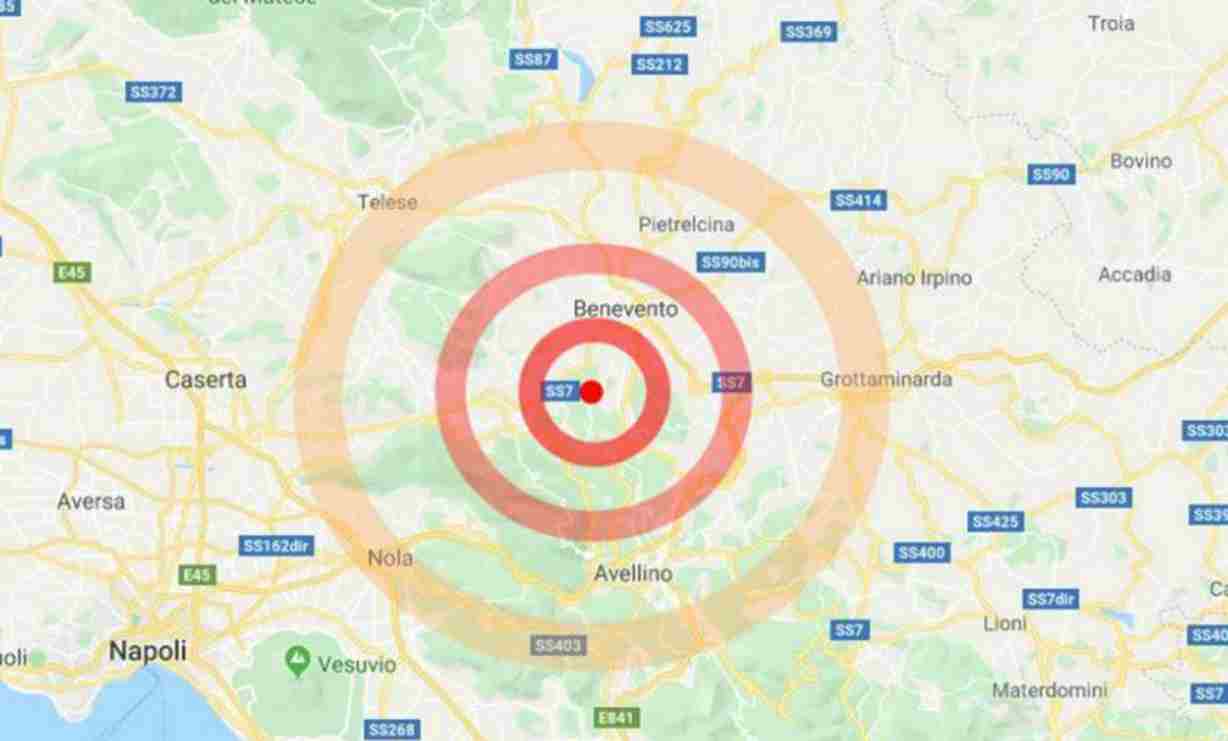 Terremoto in Campania