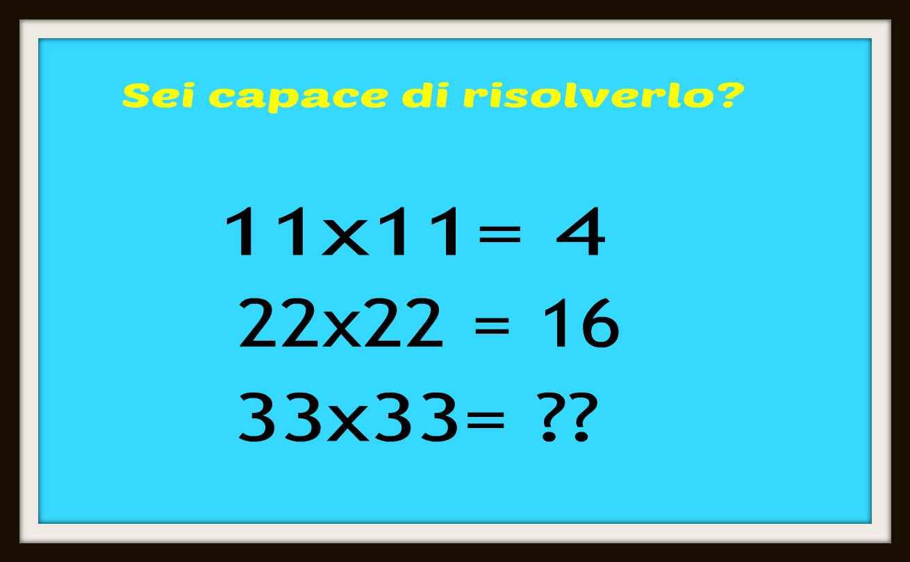 Rompicapo matematico