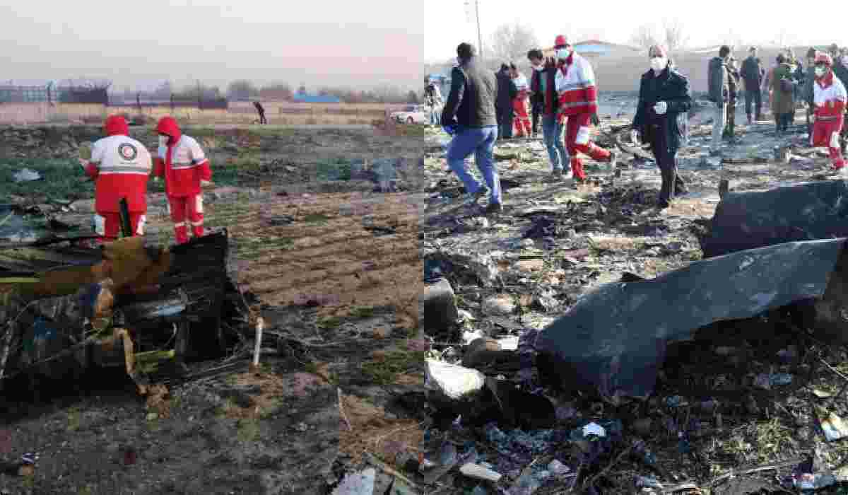 Aereo schiantato in Iran