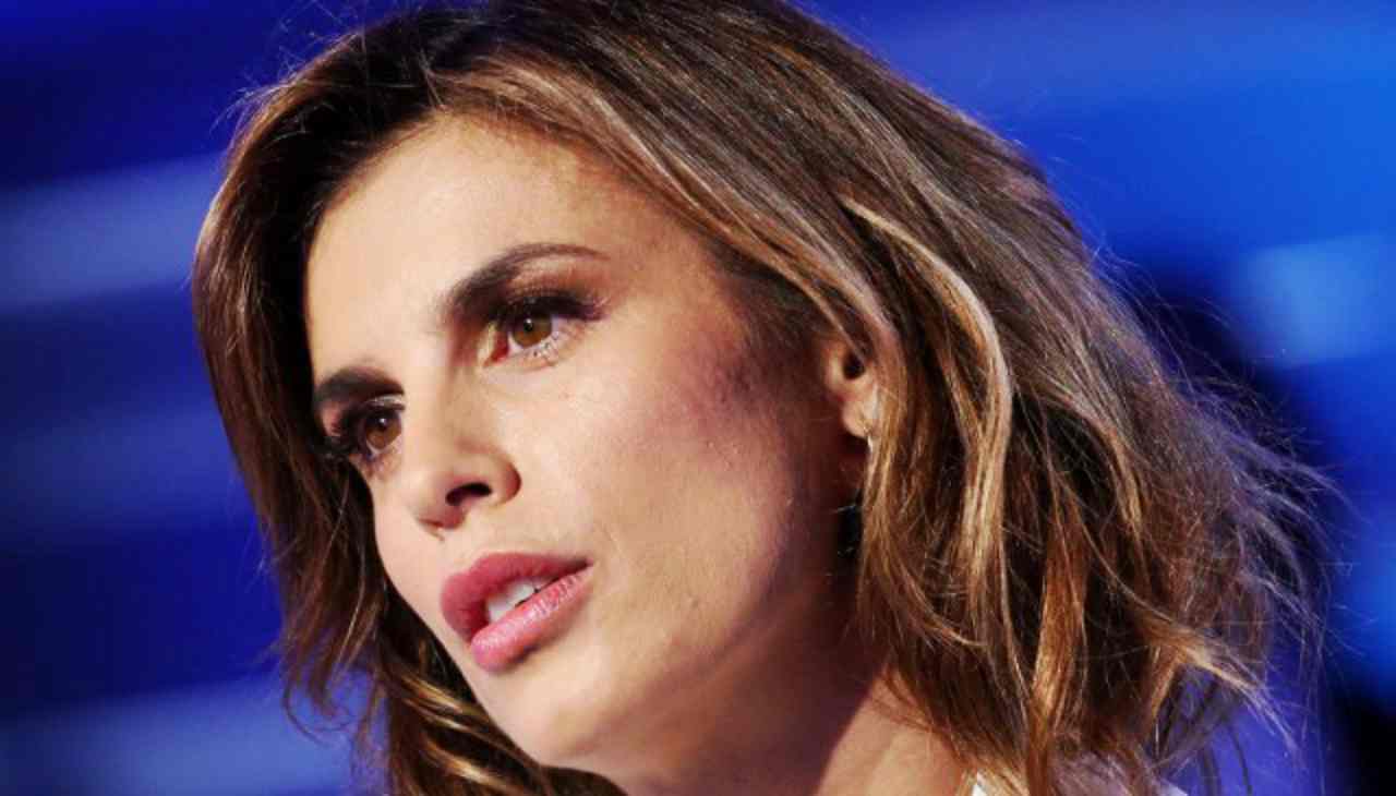 Elisabetta Canalis volto deformato con un'app