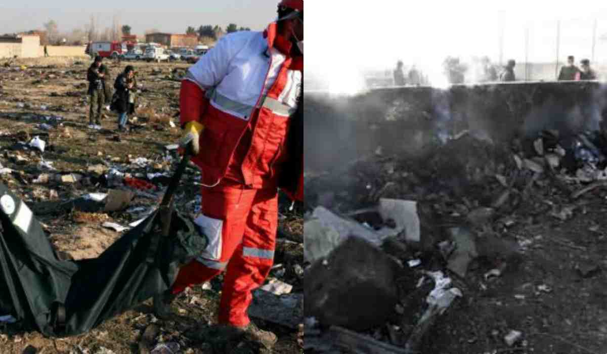 Aereo schiantato in Iran