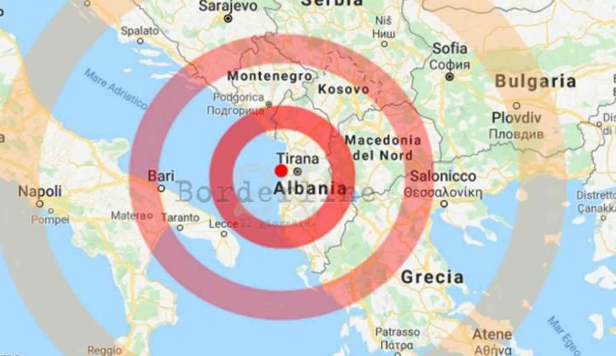 Terremoto in Albania