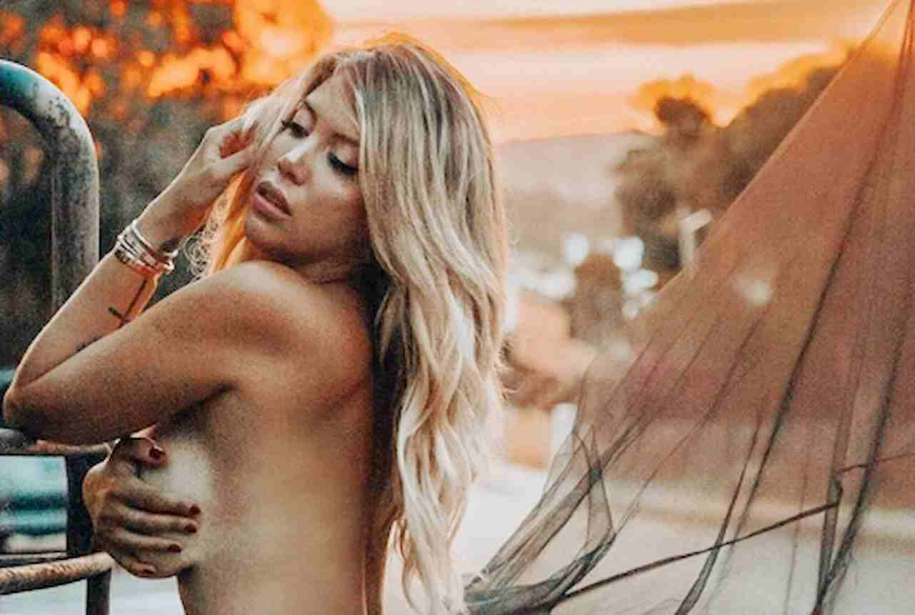 Wanda Nara, la doccia bollente prima del Gf