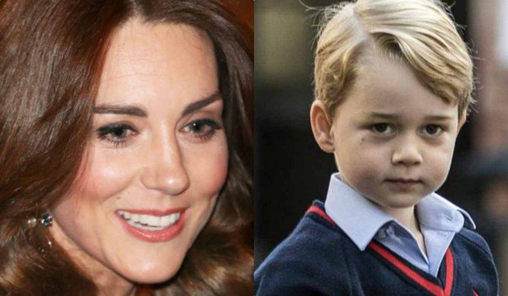 Kate Middleton e George