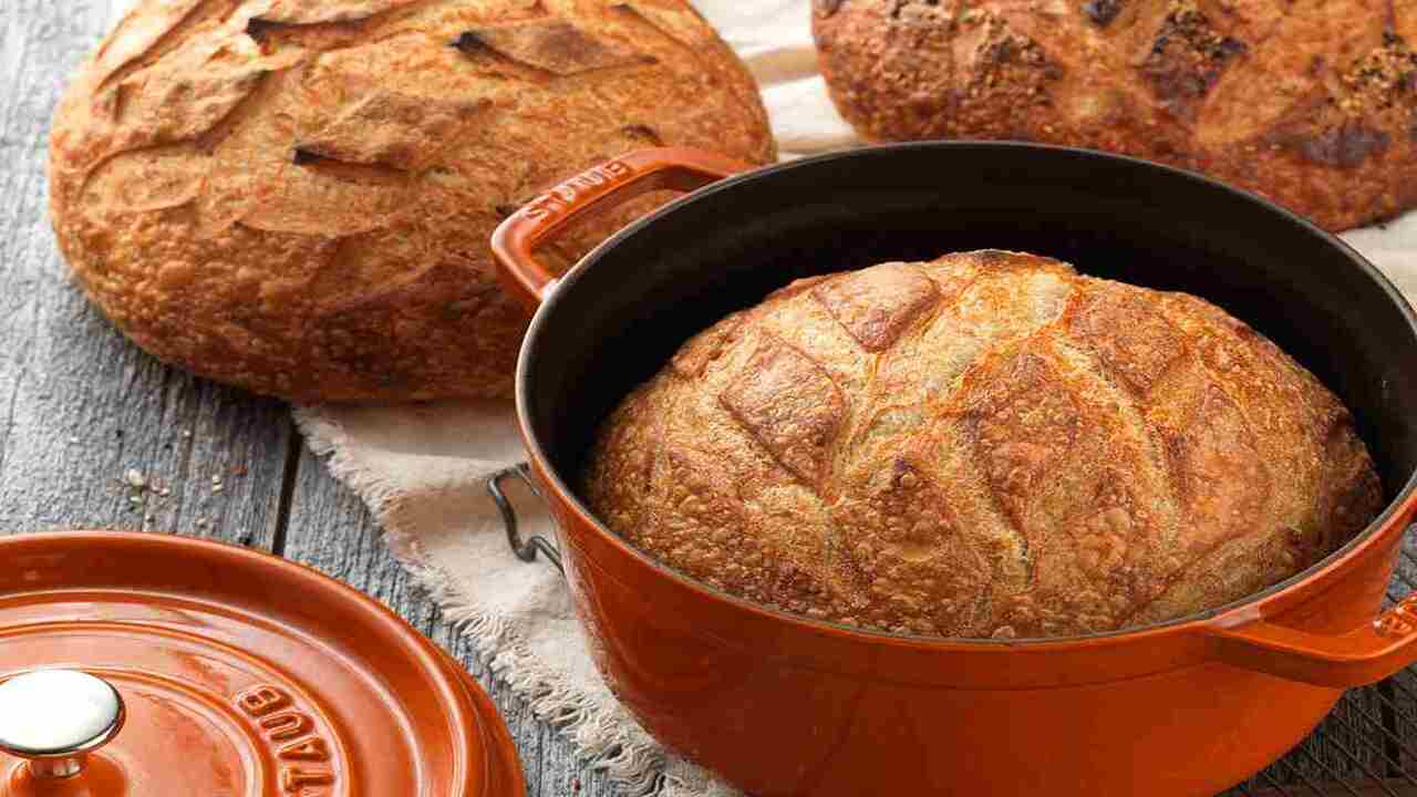 Pane cotto in pentola