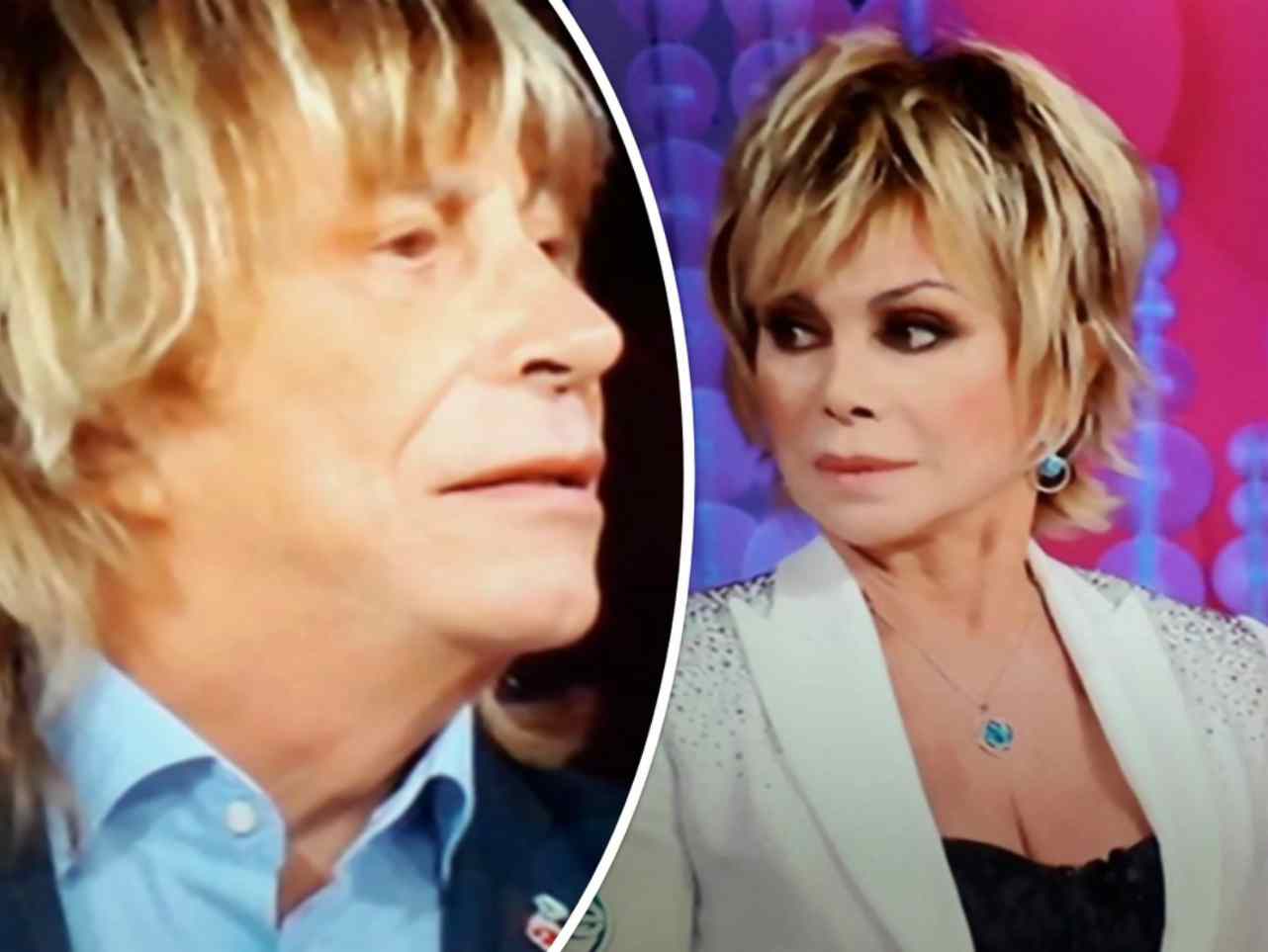 Carmen Russo e Enzo Paolo Turchi lite in diretta