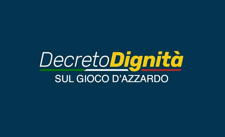 cosa dice il decreto dignita sui casino online