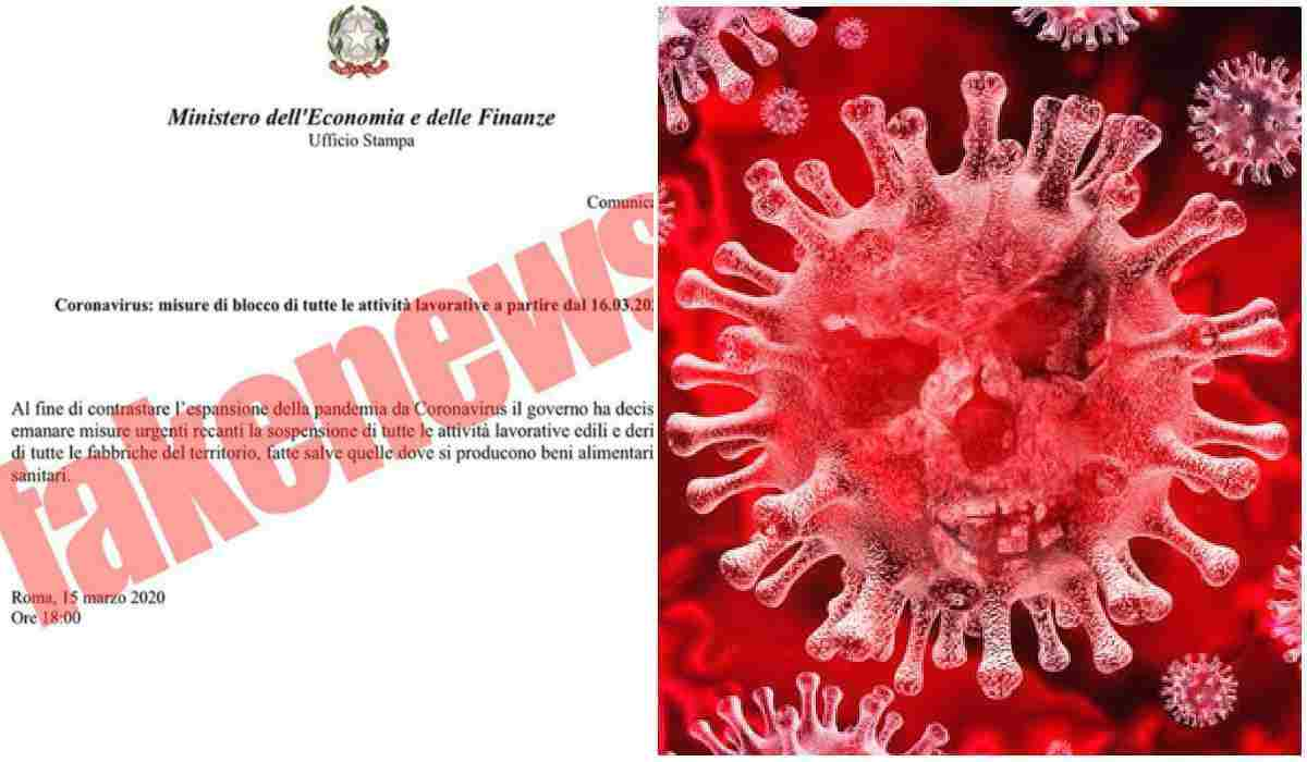 fake news sul coronavirus