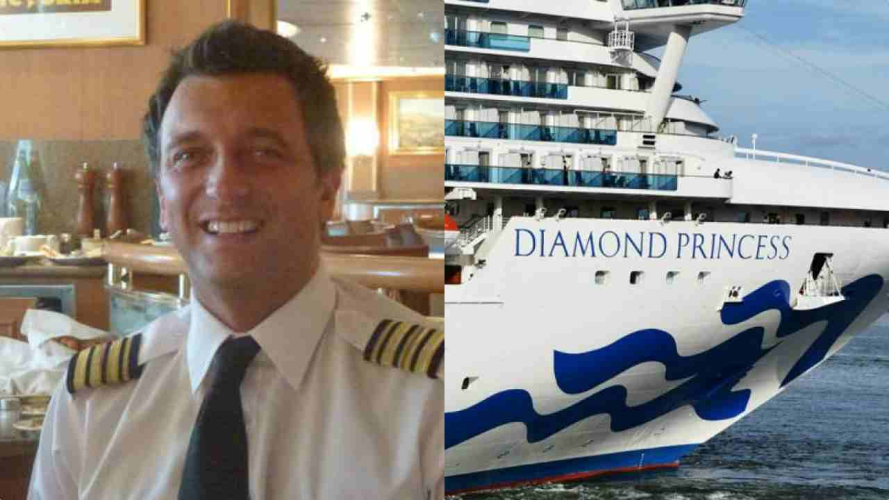 Diamond Princess, sbarco completato: il capitano Gennaro Arma scende per ultimo