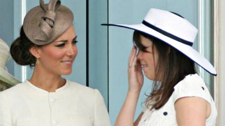 Kate Middleton e Eugenie Di York